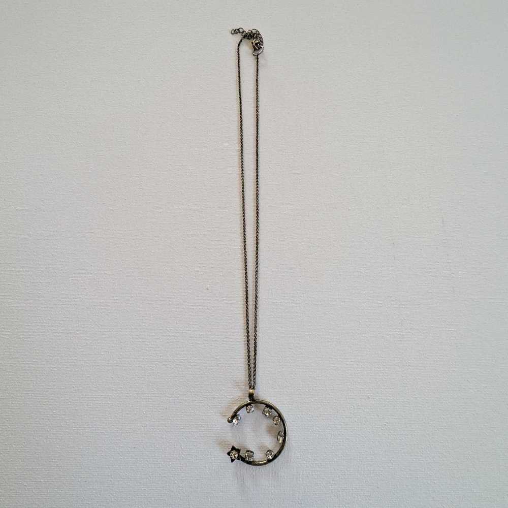 Semicircle Pendant Necklace